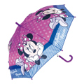 Guarda-chuva Automático Minnie Mouse Lucky Cor de Rosa (ø 84 cm)