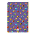 Caderno Superthings Guardians Of Kazoom Roxo Amarelo A4