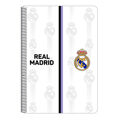 Caderno Real Madrid C.f. Preto Branco A4