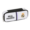 Bolsa Escolar Real Madrid C.f. Preto Branco (22 X 5 X 8 cm)