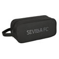 Bolsa para Sapatos de Viagem Sevilla Fútbol Club Teen Preto (34 X 15 X 14 cm)