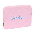 Capa para Portátil Benetton Pink Cor de Rosa (34 X 25 X 2 cm)