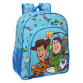 Mochila Escolar Toy Story Ready To Play Azul Claro (32 X 38 X 12 cm)