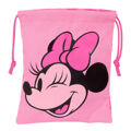 Lancheira Minnie Mouse Loving 20 X 25 X 1 cm Saco Cor de Rosa