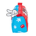 Bolsa Escolar Mickey Mouse Clubhouse Fantastic Azul Vermelho 21 X 8 X 7 cm