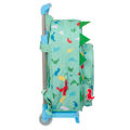 Mochila Escolar com Rodas Peppa Pig George Menta 26 X 34 X 11 cm