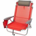 Cadeira de Praia Color Baby 51 X 45 X 76 cm Vermelho