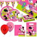 Conjunto Artigos de Festa Minnie Mouse 66 Peças