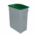 Caixote de Lixo para Reciclagem Denox 65 L Verde (2 Unidades)