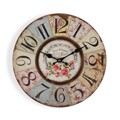 Relógio de Parede Bloemen Madeira Metal (ø 29 cm)