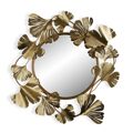 Espelho de Parede Folhas Espelho Metal (1,75 X 29,75 X 70 cm) (72 X 2 X 72 cm)