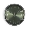 Relógio de Parede Versa Prateado Alumínio (4 X 30 X 30 cm)