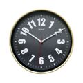 Relógio de Parede Versa Cinzento Plástico 4 X 30 X 30 cm