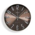 Relógio de Parede Versa Prateado Plástico Quartzo 4,3 X 30 X 30 cm