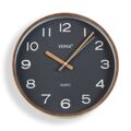 Relógio de Parede Versa Cinzento Plástico Quartzo 4,3 X 30 X 30 cm