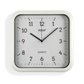 Relógio de Parede Versa Branco Plástico Quartzo 3,5 X 28,5 X 29,5 cm