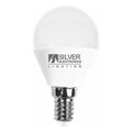 Lâmpada LED Esférica Silver Electronics E14 7W Luz Quente