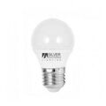Lâmpada LED Esférica Silver Electronics Eco E27 5W Luz Branca 6000K