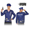 Camisola para Adultos Th3 Party 7598 Polícia Homem