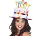 Chapéu de Aniversário (59 cm) Multicolor