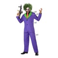 Fantasia para Adultos Joker Palhaço XL