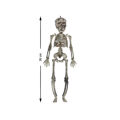 Decoração para Halloween Colar 30 cm Esqueleto