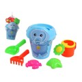 Conjunto de Brinquedos de Praia Happy Elephant (7 Pcs)
