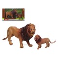 Conjunto Animais Selvagens Leão (2 Pcs)