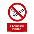 Placa Normaluz Prohibido Fumar Pvc (30 X 40 cm)