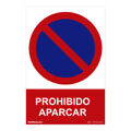 Placa Normaluz Prohibido Aparcar Pvc (30 X 40 cm)