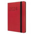 Agenda Finocam Flexi 2024 Vermelho 11,8 X 16,8 cm