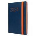 Agenda Finocam Flexi 2024 Azul 11,8 X 16,8 cm