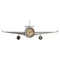Relógio de Parede Dkd Home Decor Avião Metal Cristal (141 X 20 X 46.5 cm)