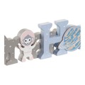 Figura Decorativa Dkd Home Decor Astro Monkey Madeira Mdf (2 Pcs) (29.5 X 3 X 9 cm)