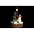 Figura Decorativa Dkd Home Decor Boneco de Neve Resina (3 Pcs) (9 X 9 X 13 cm)