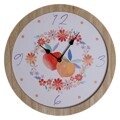 Relógio de Parede Dkd Home Decor Pêssego Madeira Mdf (30 X 30 X 1.5 cm)