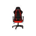 Cadeira de Gaming Dkd Home Decor Preto Vermelho Poliuretano Pvc Metal (65 X 68 X 136 cm)