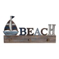 Bengaleiro de Parede Dkd Home Decor Beach Madeira Mdf (51 X 5.5 X 26.5 cm)