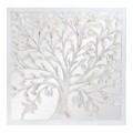 Figura Decorativa Dkd Home Decor Árvore Cristal Madeira Mdf (120 X 3.5 X 120 cm)