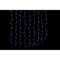 Cortina de Luzes LED Dkd Home Decor Azul Pvc (200 X 1 X 200 cm)