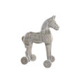 Figura Decorativa Dkd Home Decor Cavalo Ferro Acabamento Envelhecido (42 X 22 X 49 cm)