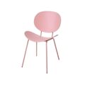 Cadeira Dkd Home Decor Cor de Rosa Metal Polipropileno (pp) (50 X 55 X 79.5 cm)