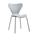Cadeira Dkd Home Decor Metal Cinzento Claro Polipropileno (pp) (48 X 50 X 83 cm)