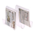 Porta-revistas Dkd Home Decor Transparente Acrílico (30 X 31 X 25 cm)