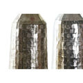 Vaso Dkd Home Decor Alumínio Moderno Prateado (2 Pcs) (15 X 15 X 51 cm)