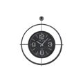 Relógio de Parede Dkd Home Decor Cristal Preto Ferro (64 X 9 X 73 cm)