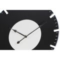 Relógio de Parede Dkd Home Decor Preto Branco Madeira Mdf (50 X 4.5 X 50 cm) (2 Pcs)