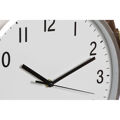 Relógio de Parede Dkd Home Decor Alumínio Branco Poliuretano (33 X 4 X 60 cm)