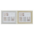 Moldura de Fotos Dkd Home Decor Luxury Prateado Dourado Tradicional (46,5 X 2 X 40 cm) (2 Unidades)