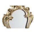 Espelho de Parede Dkd Home Decor Resina Cristal Dourado (25 X 4 X 46 cm)